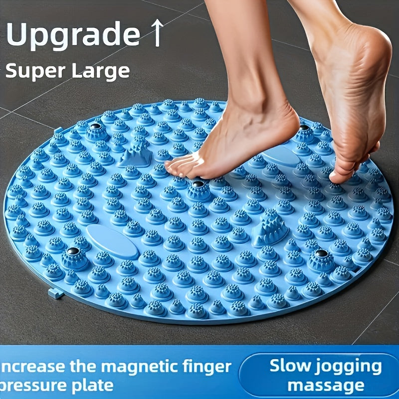 Portable Foot Massager 1pc Portable Foot Massage Mat with Acupoints | Durable Plastic, Foot Massager, Acupressure Board for Home Relaxation and Exercise