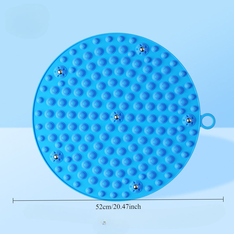 Shiatsu Massage Pad 1pc Oversized Shiatsu Foot Massage Pad | Round Toe Pressure Plate for Deep Tissue Foot Relief, Durable Polypropylene Material, Enhances Natural Relaxation