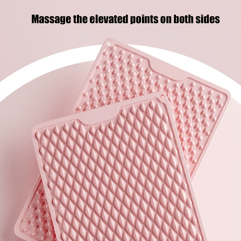 Transformable Cube Foot Massage Mat, Food-Grade Silicone, Deepens Meridians, Yoga Relaxation Device, Quickly Relieves Hiking Afterward, 15-Minute Evening Sleep Massager, Blue, Black, Green, Yellow, White, Gray, Red, for Men, Women, All