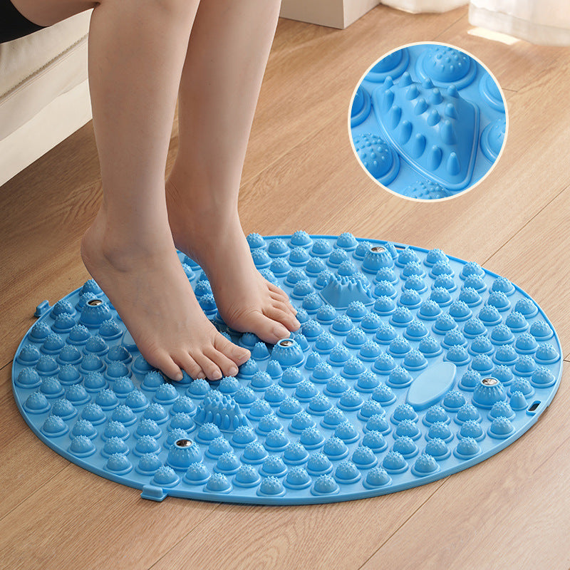 Shiatsu Massage Pad 1pc Oversized Shiatsu Foot Massage Pad | Round Toe Pressure Plate for Deep Tissue Foot Relief, Durable Polypropylene Material, Enhances Natural Relaxation