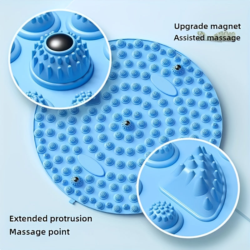 Portable Foot Massager 1pc Portable Foot Massage Mat with Acupoints | Durable Plastic, Foot Massager, Acupressure Board for Home Relaxation and Exercise