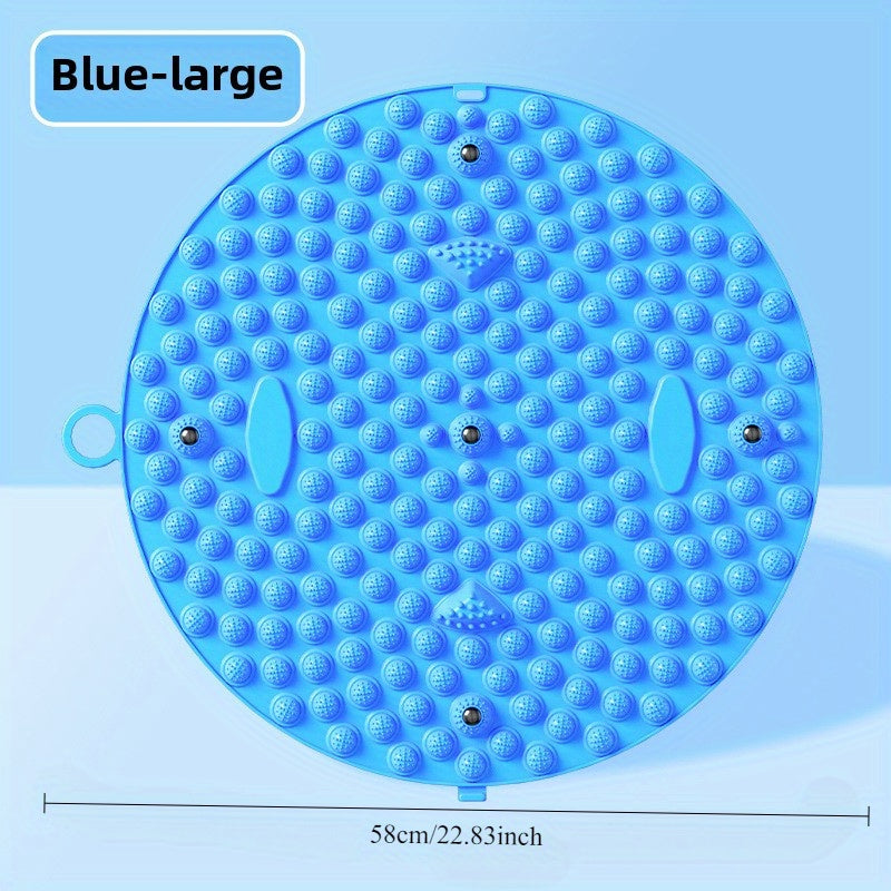 Shiatsu Massage Pad 1pc Oversized Shiatsu Foot Massage Pad | Round Toe Pressure Plate for Deep Tissue Foot Relief, Durable Polypropylene Material, Enhances Natural Relaxation