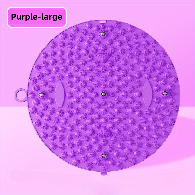 Shiatsu Massage Pad 1pc Oversized Shiatsu Foot Massage Pad | Round Toe Pressure Plate for Deep Tissue Foot Relief, Durable Polypropylene Material, Enhances Natural Relaxation