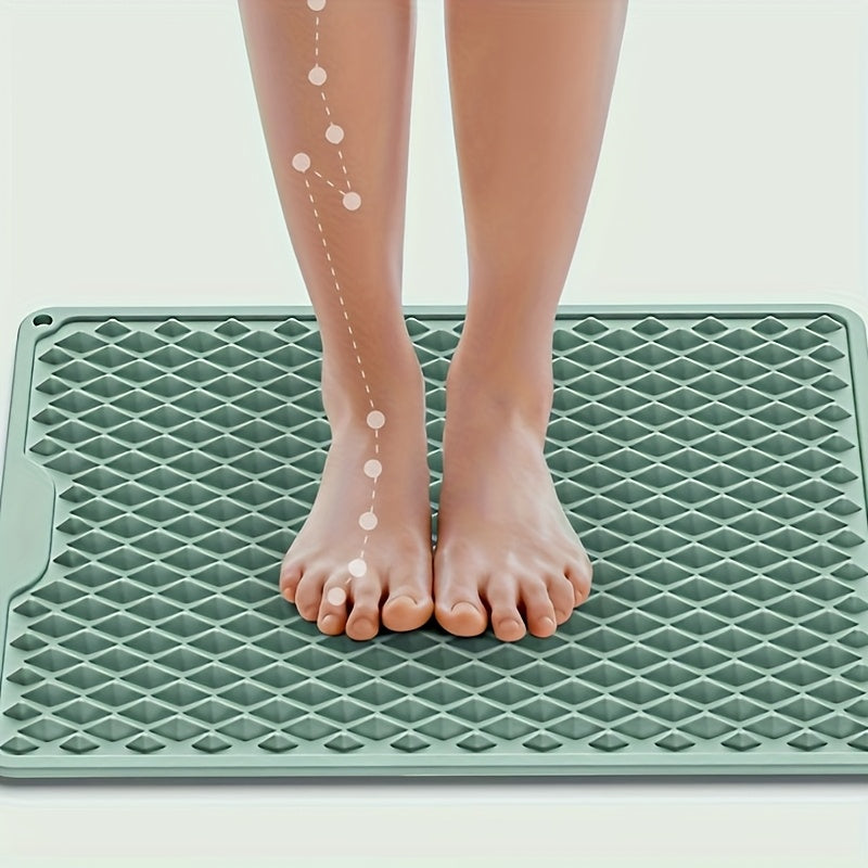 Transformable Cube Foot Massage Mat, Food-Grade Silicone, Deepens Meridians, Yoga Relaxation Device, Quickly Relieves Hiking Afterward, 15-Minute Evening Sleep Massager, Blue, Black, Green, Yellow, White, Gray, Red, for Men, Women, All